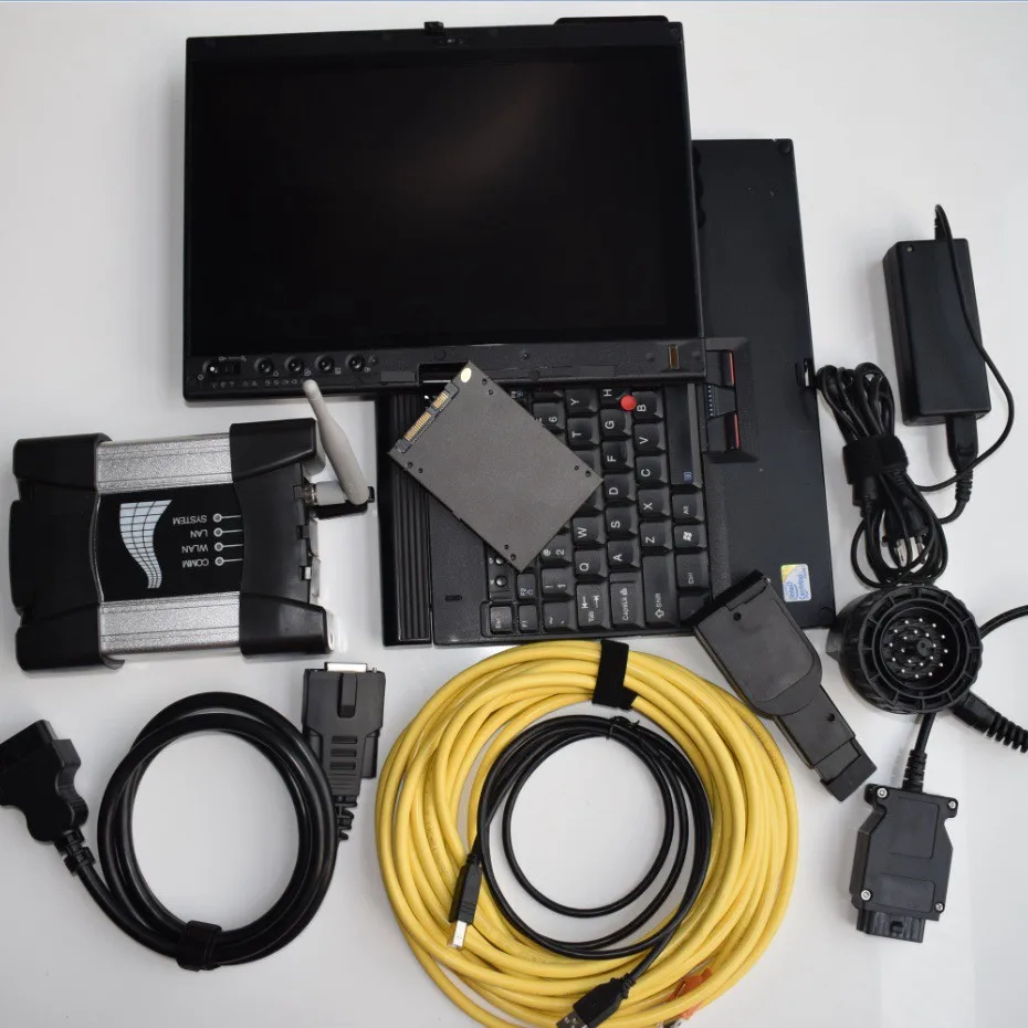 WIFI для BMW ICOM следующий инструмент для диагностики автомобиля Многоязычное 2023,06 V программное обеспечение в X200T 90% новый телефон 4 ГБ ОЗУ компьютер