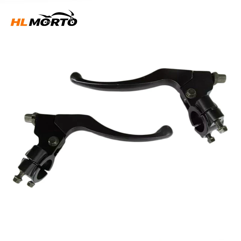 Ручки сцепления и тормоза 7/8" левая и правая пара с перекладиной для мотоцикла Pit Dirt XR80 XR100 CRF70 CRF80 CRF100 Motocross.