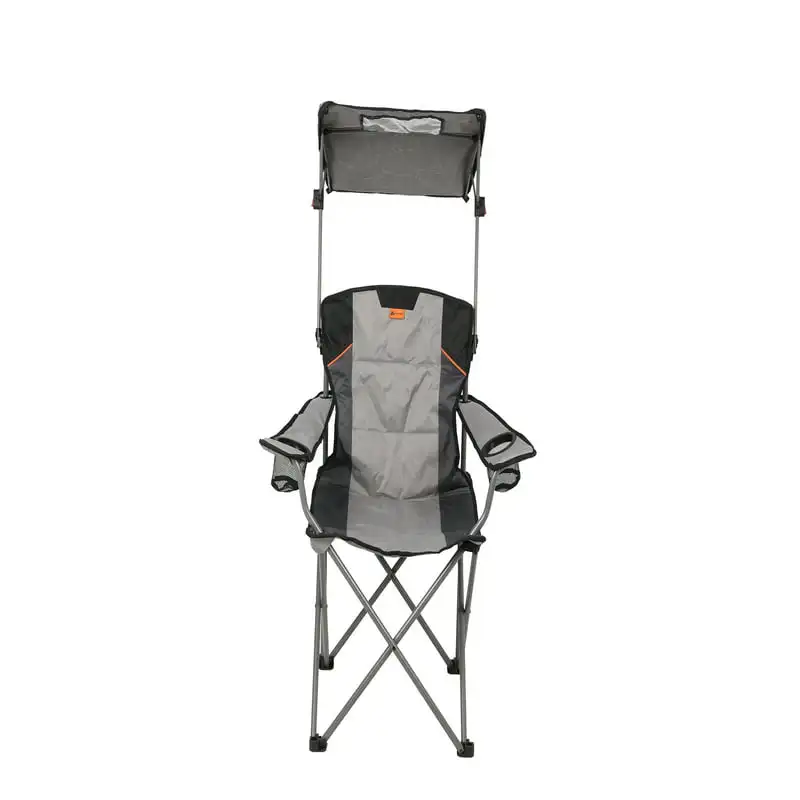 

Camping Chair with Shade, and Gray, Adult