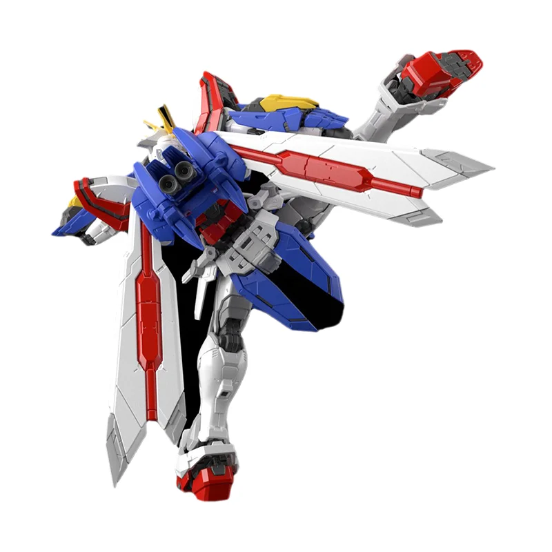 Фото Прямая доставка: Оригинальная коллекционная модель Bandai GUNDAM RG 1/144 GOD GUNDAM, сборная фигурка-игрушка для детей №3