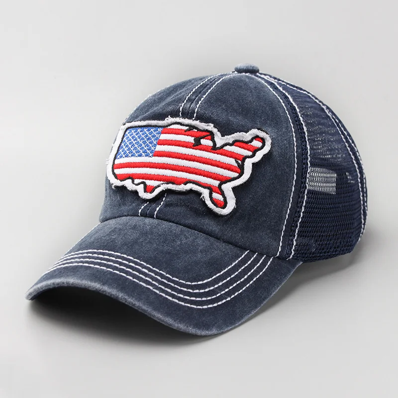 

CNTANG Summer Mesh Breathable Baseball Cap Casual Sports Cotton Applique Men's Caps Fashion Pattern Hip Hop Hat Unisex Sun Hats