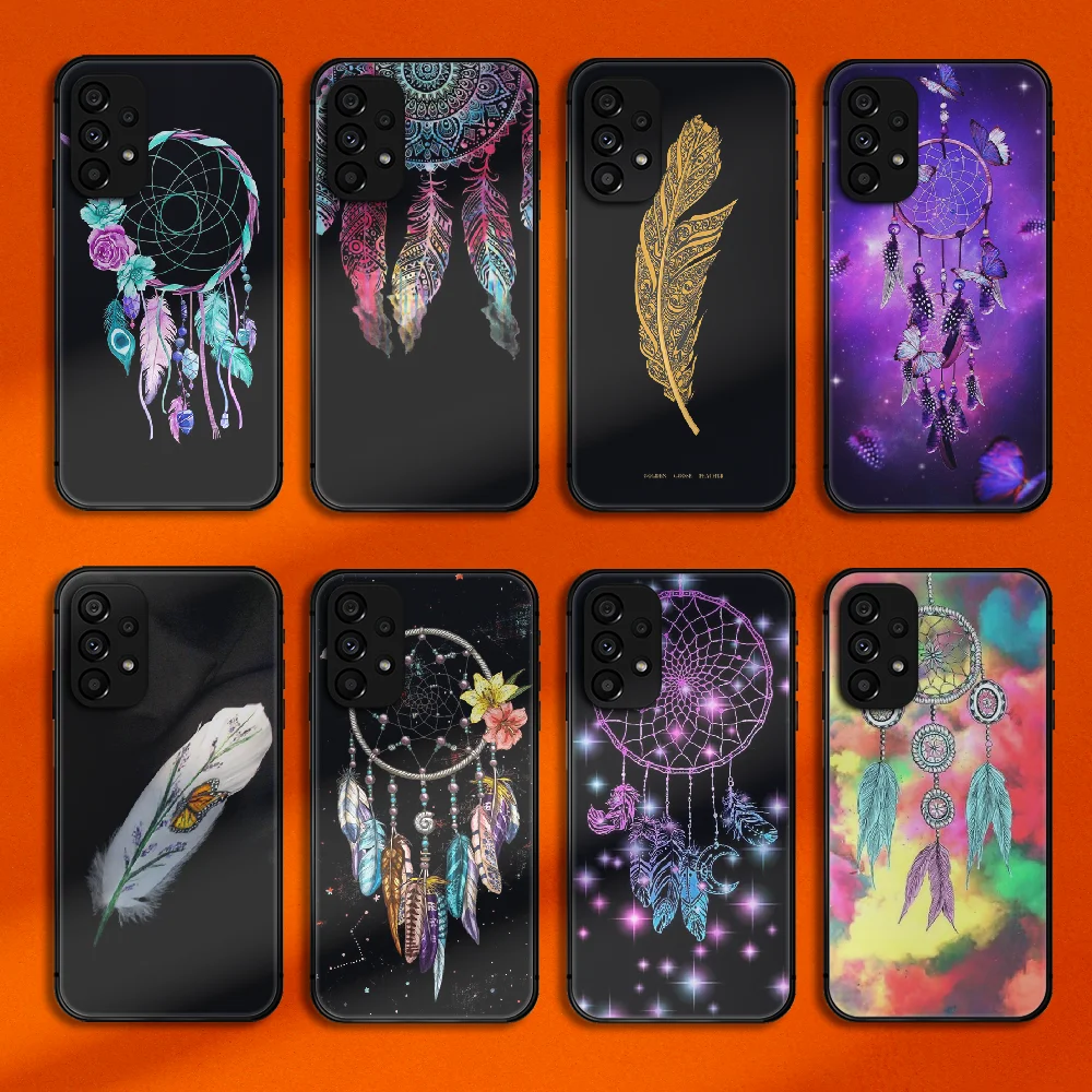 

Dreamcatcher Phone Case Cover For Samsung Galaxy A S Note 12 13 14 20 21 22 23 32 33 50 51 52 53 54 FE Plus Ultra Black