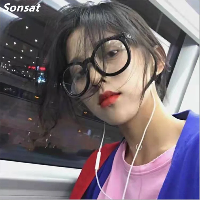 

Модные женские очки с защитой от синего цвета, винтажные прозрачные компьютерные очки в круглой оправе, роскошные оптические очки