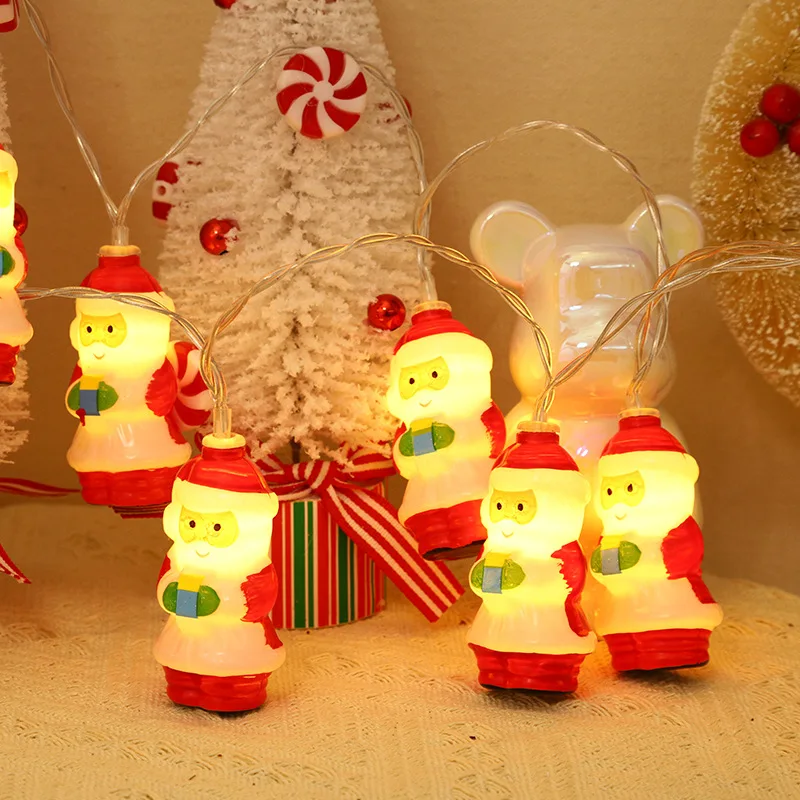 Рождественское украшение 2023 внутренний словарь светодиодная гирлянда комнатное