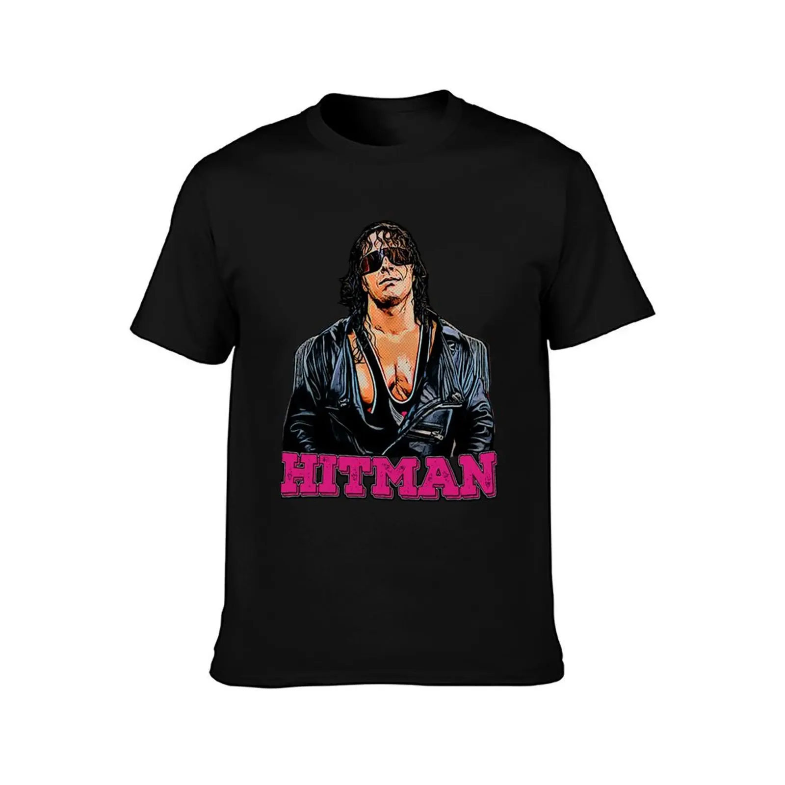Фото Футболка Brett The Hitman Heart, повседневная футболка из мягкого хлопка с короткими рукавами №2