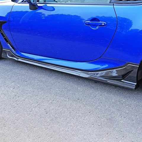 Фартук для боковой юбки кузова 2022-2024 Subaru BRZ Toyota GT86 комплект удлинителя автомобиля материал ABS