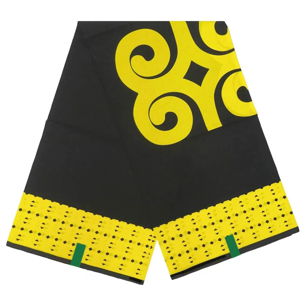 Новейшая африканская ткань воск Анкара блок принт настоящий нигерийского батика