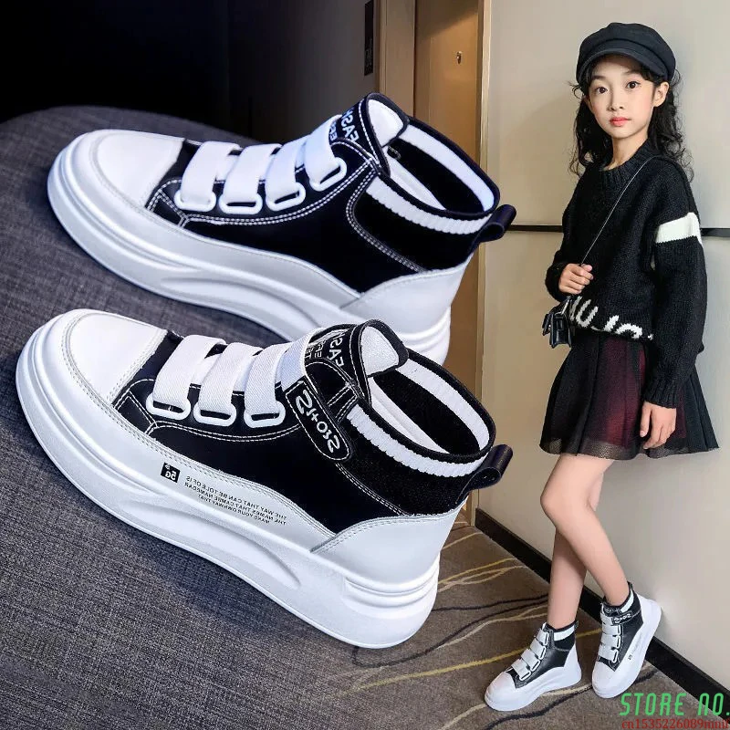 For Kids Boys Girls Students Platform Sneakers 5 6 7 8 9 10 11 12 13 14 Years