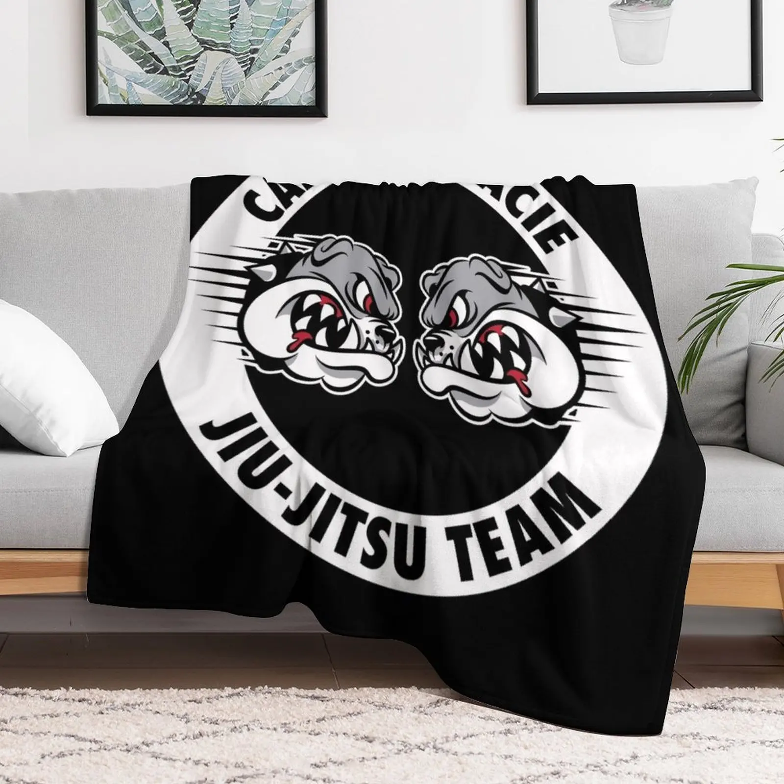 Дизайнерское одеяло команды Carlson Gracie Jiu-Jitsu для детских пляжных одеял