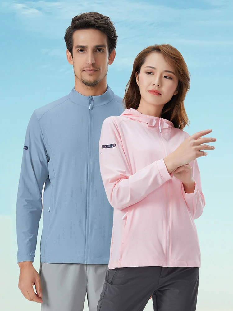 

2022 New Summer UV Protection Men's Jacket Outdoor Breathable Cooling UPF40+ Sunproof Couples Skin Coats Plus Size 6XL 7XL 8XL