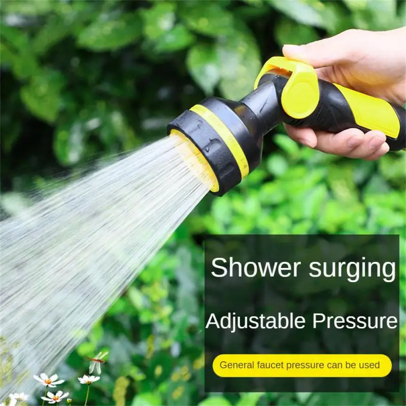 

Nozzle 12 × 23cm Rubber-coated Agricultural Household New Garden Sprinkler Multi-scenario Application High-pressure Black Yellow