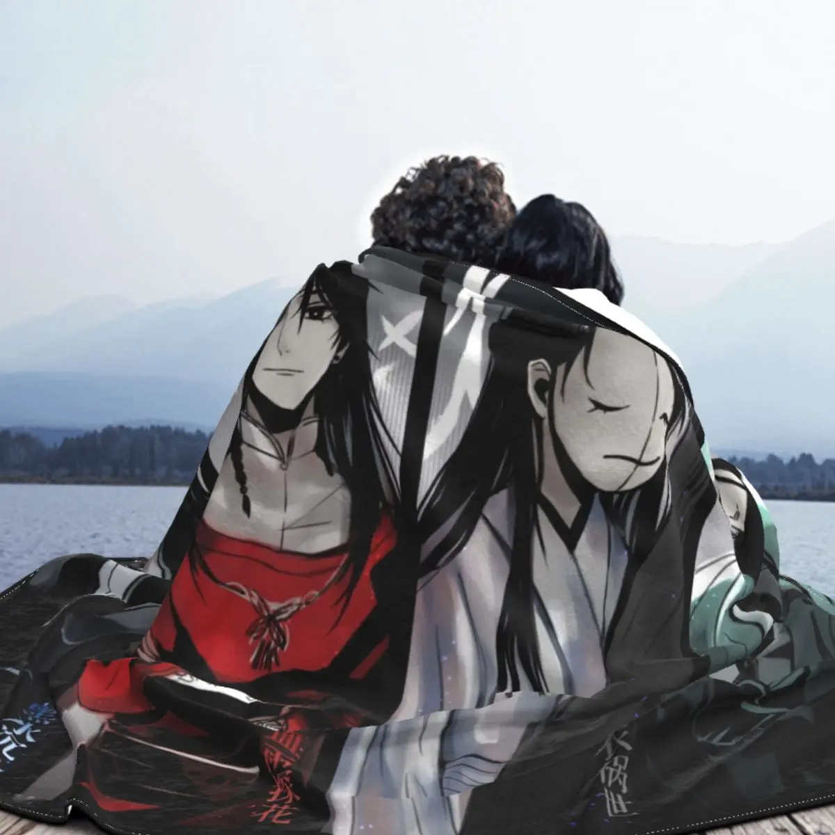 Одеяло небесное благословение s аниме Yaoi ЛГБТ Tgcf флисовое Новое мягкое одеяло для