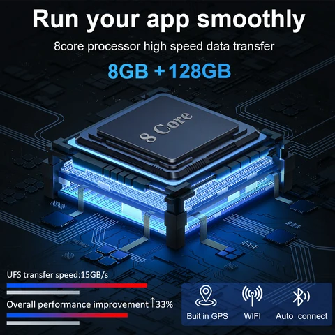 Автомобильный радиоприемник Carplay Android Auto для Renault Dacia Duster Sandero Lodgy Dokker, мультимедийный стереоплеер, GPS-навигация, головное устройство