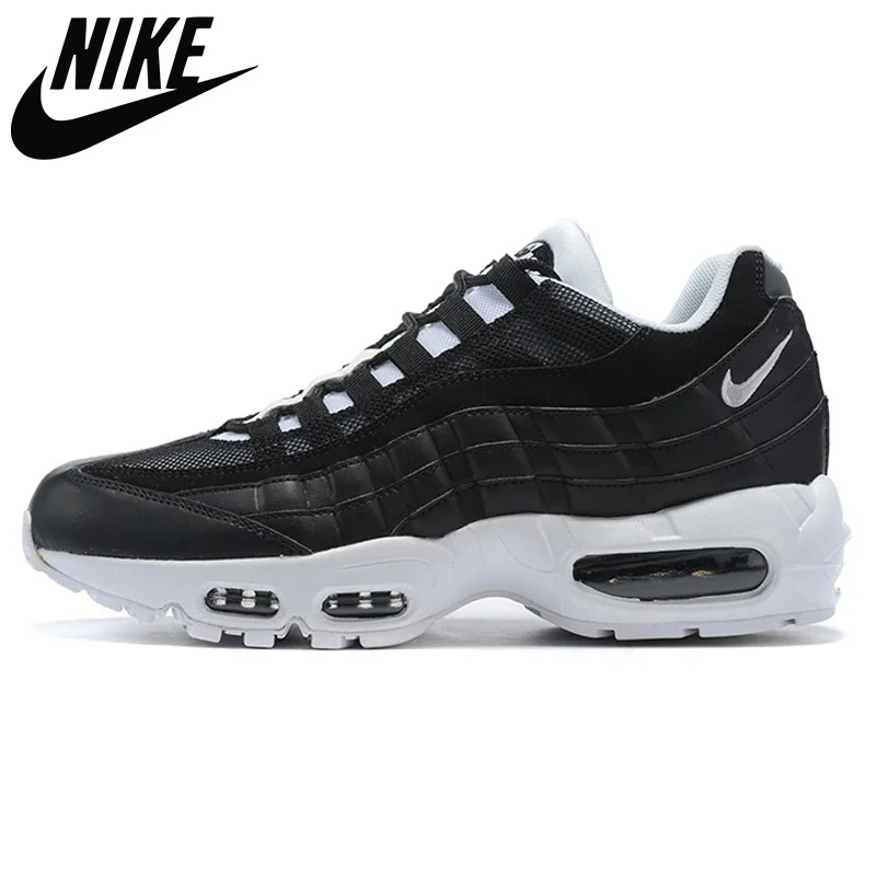 

Authentic Nike Air Max 95 Men Denham Black White White Running Shoes Trainers Sports Sneakers Runners 40-46