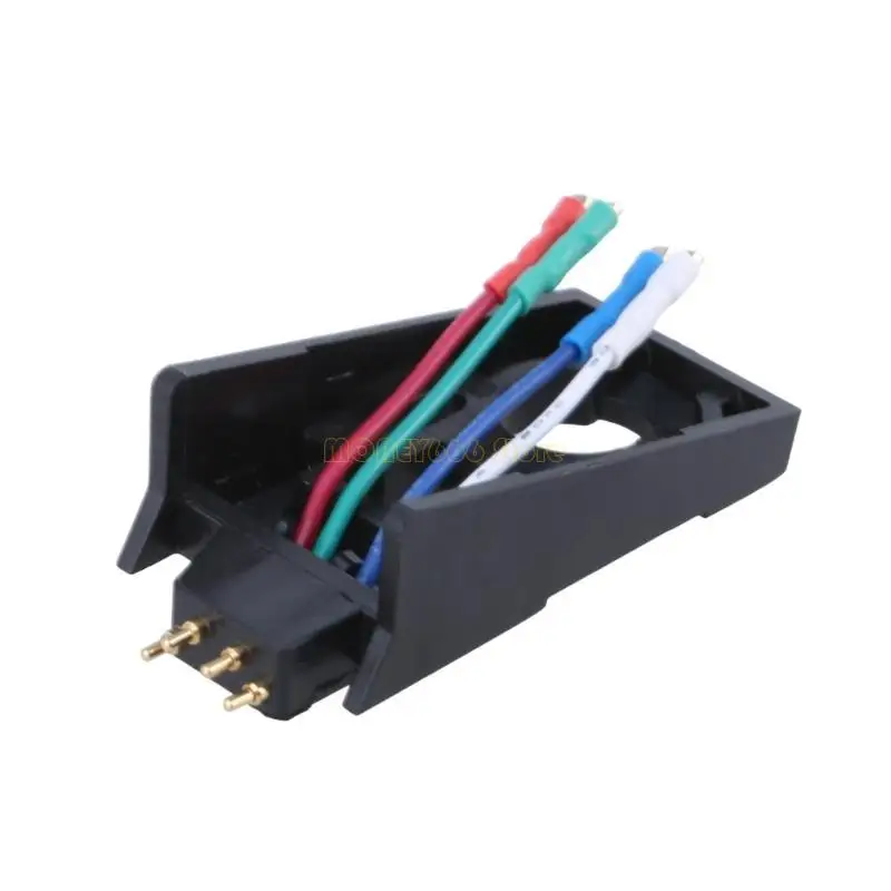 Фото F62C картридж Хедрулл Стилус Держатель для TK14 TK181 TK120 TK123 Vinyls Records Player №3