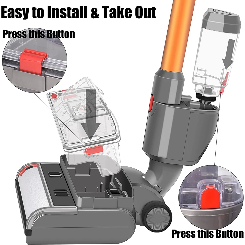 Щетки для влажной и сухой чистки электрических насадок метлы Dyson V15 V11 V10 V8 V7