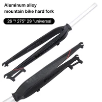26 27 529 inches mtb bicycle fork lightweight mountain bike road bike hard fork aluminum alloy shock absorber front fork parts