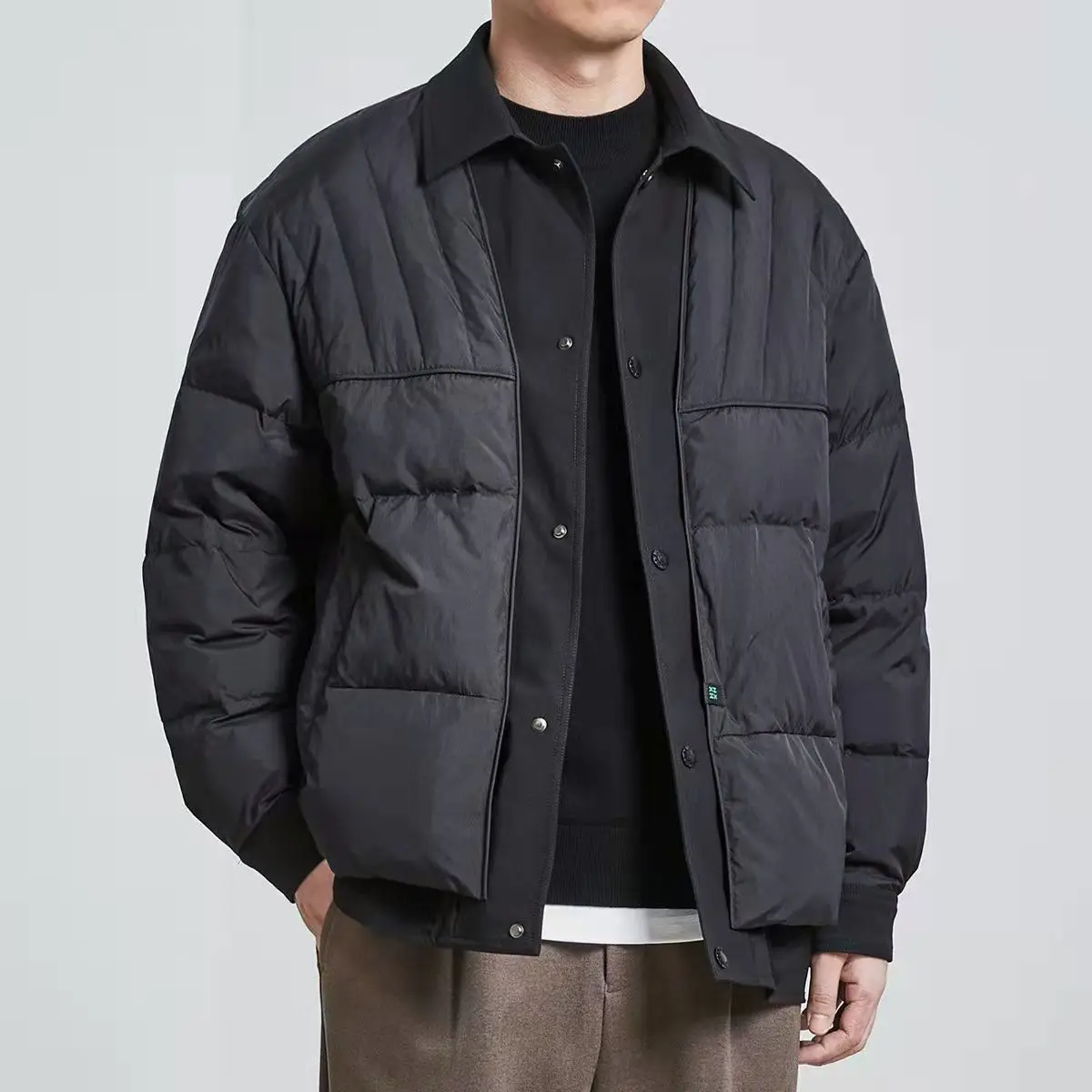 Luxury Designers Brands Winter Jacket Men Parka Warm Bomber Jackets Windbreaker Korean Fashion Business Casual Coats