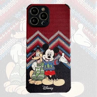 2022 new bandai disney cartoon leather slim phone case for iphone 13 12 11 pro mini xs max 8 7 plus x xr silicone soft cover