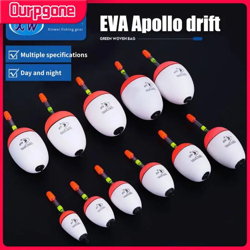 

Яркий поплавок для ночной рыбалки, 60 г/80 г/100 г, рыболовный поплавок из ЭВА, рыболовное снаряжение, светящееся