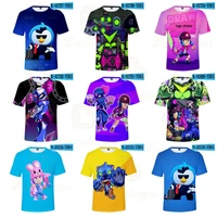 t shirt browings piper and star3d t shirts kids tops girls boys clothes harajuku fashion leon children babys tees tops