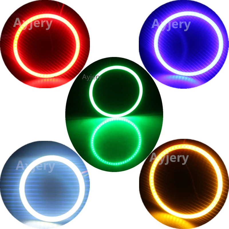 COB Angel Eyes 12 В постоянного тока дневный свет для универсальных транспортных