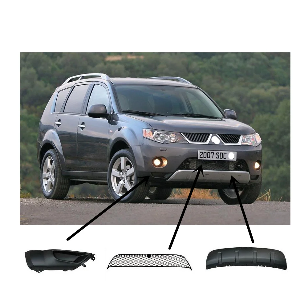 

Front Bumper Under Shield for Outlander Ex 2007-2009 Bumper Cover for Airtrek Bumper Ventilation Net Front Bumper Net Down