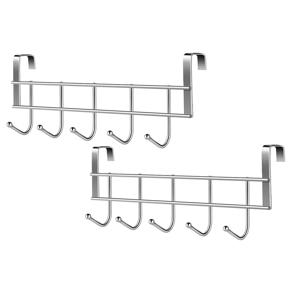 

Coat Hooks Rack for Door Door Rack Purse Racks for Hanging Purses Towel Key Hook Rail Over The Door Coat Rack