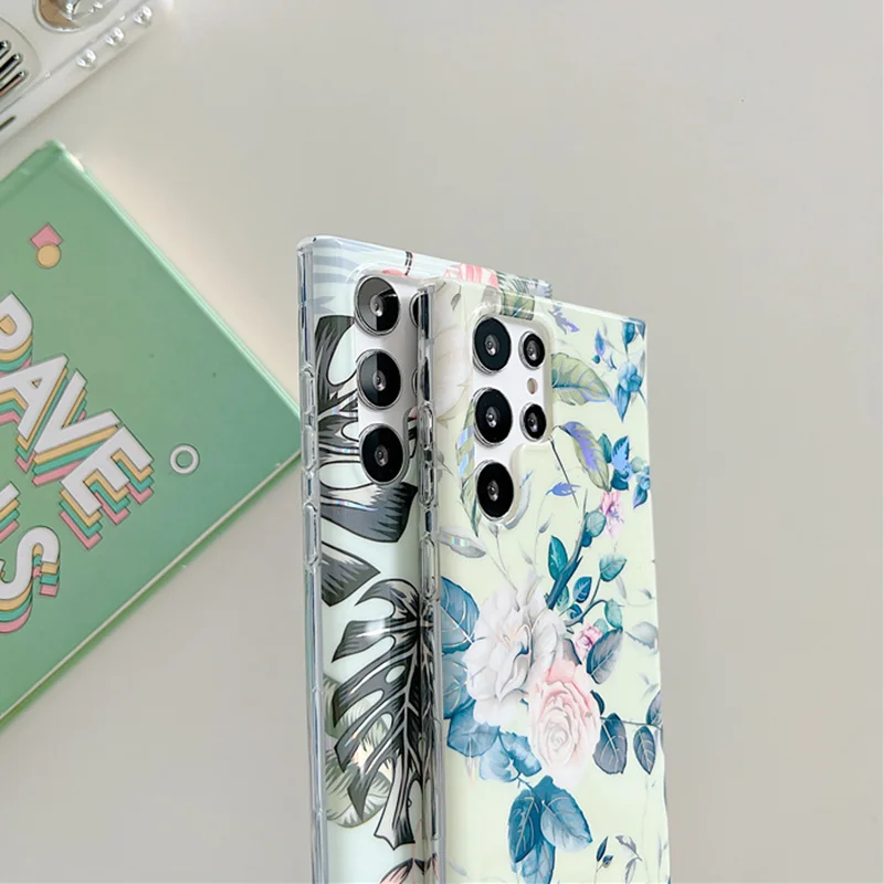 Чехол с рисунком банановых листьев супер мягкий чехол в ретро стиле подходит для