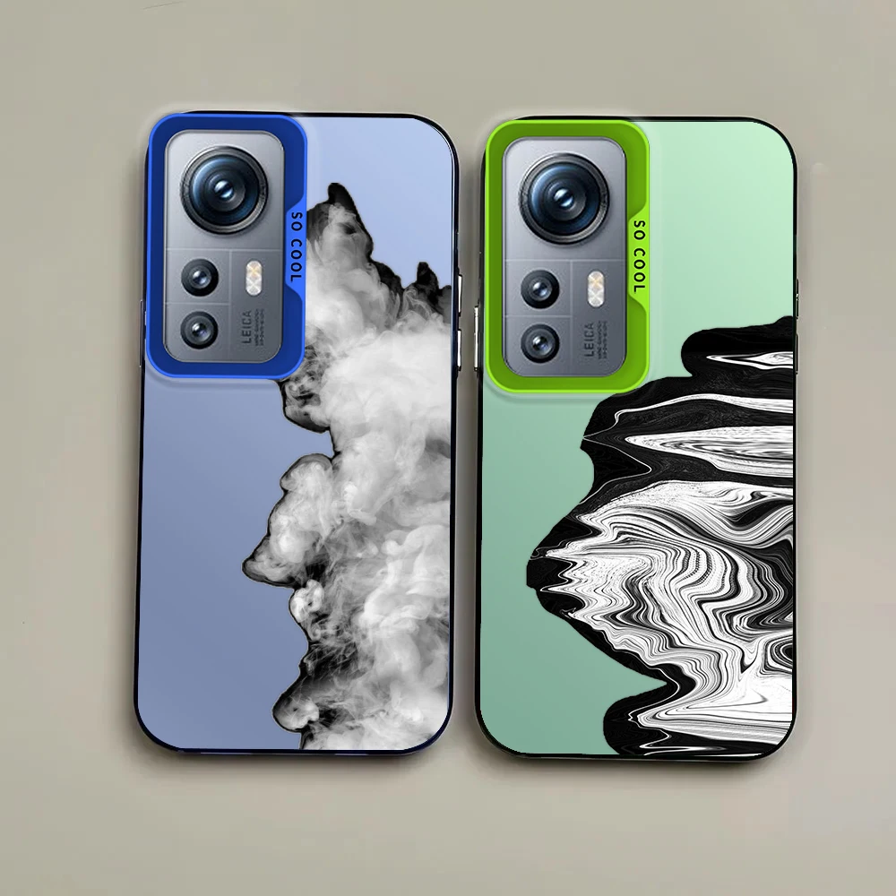 Картина маслом медленный поток красивый для Redmi Note 13 12S 11S 10Lite Pro Max Plus 4G Модный