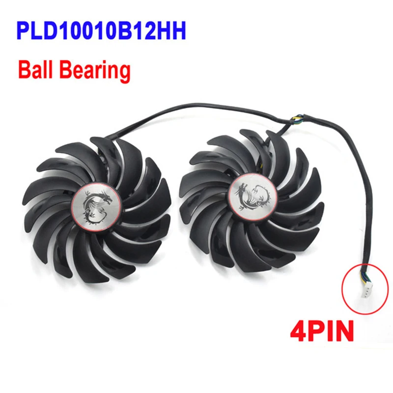 

Вентилятор охлаждения PLD10010B12HH 85 мм для игровой карты MSI Radeon R9 380 Armor 2X GTX 1060 1070 1080 TI RX 470 570 RX580