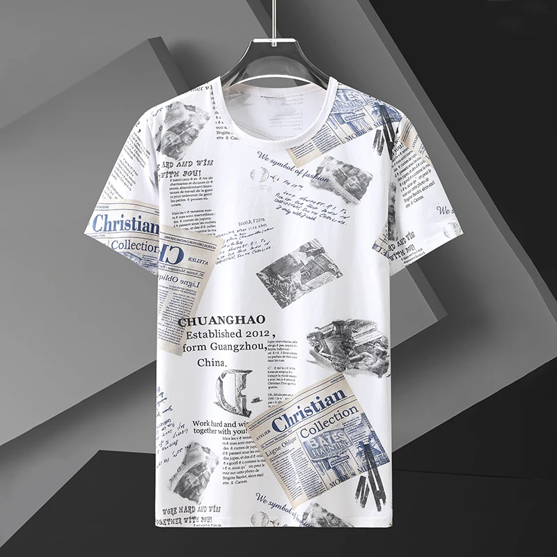 

Летняя мужская футболка с принтом, размеры 10XL, 9XL, 8XL, 7XL, XXXL