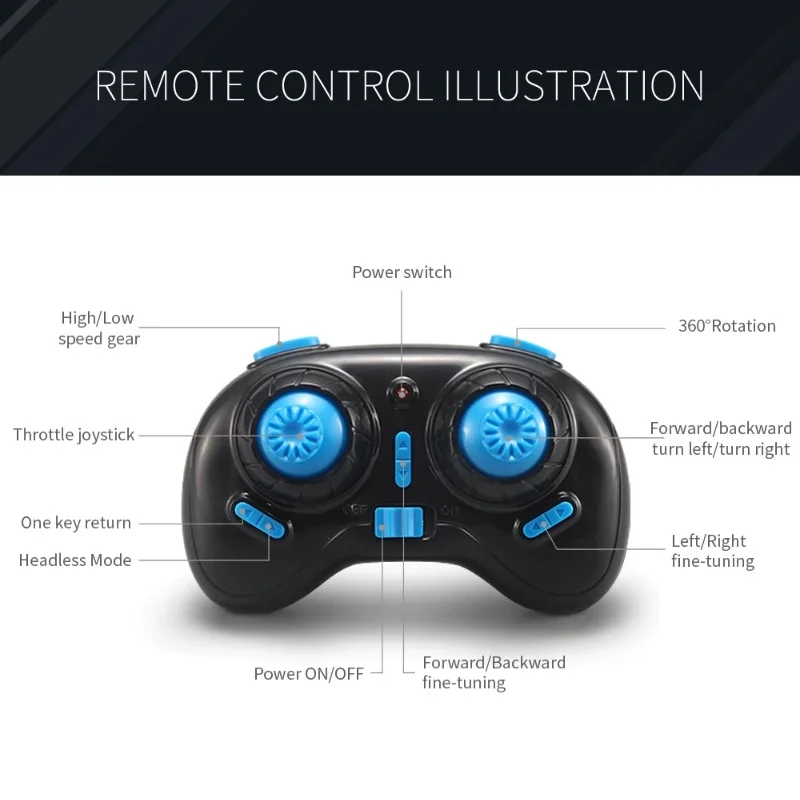 JJRC H36 2 4G 4CH 6-осевой гироскоп RC Квадрокоптер НЛО Анти-спуск Дистанционное