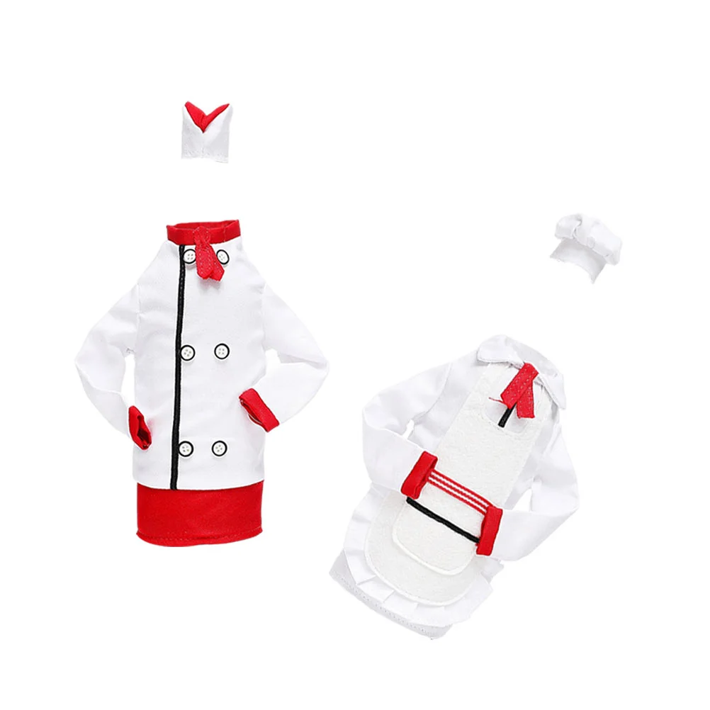 

2 Sets Chef Clothing Bottle Cover Exquisite Bottle Cover Bottle Decor