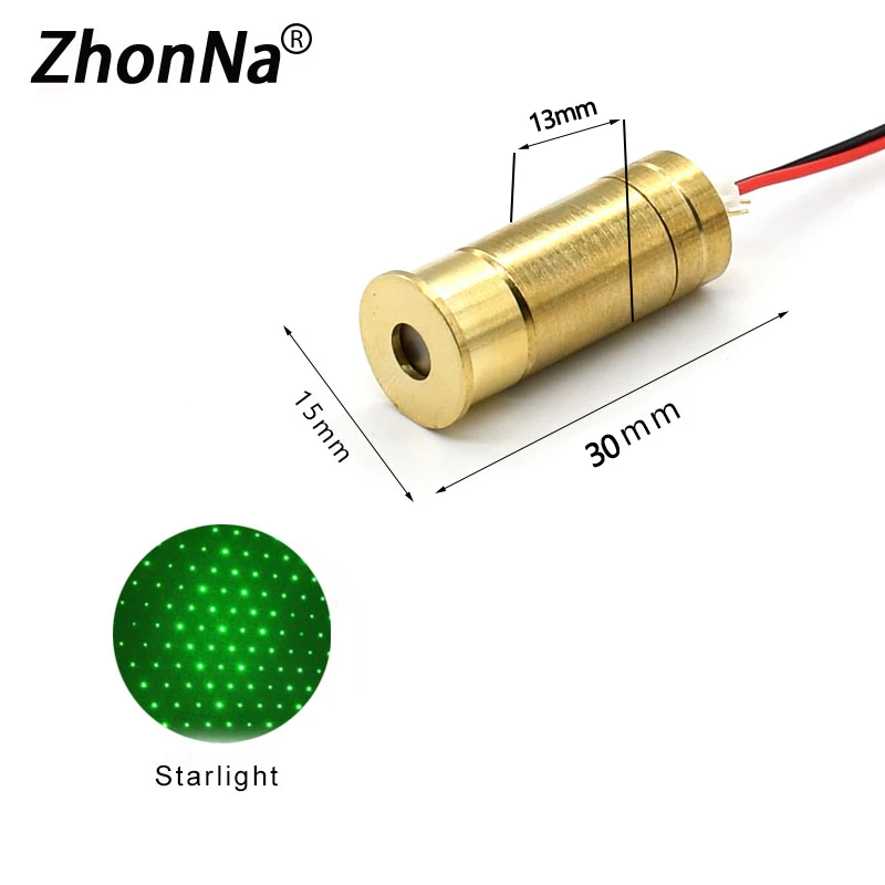 

Зеленый лазерный модуль ZhonNa 532nm35 35 мВт