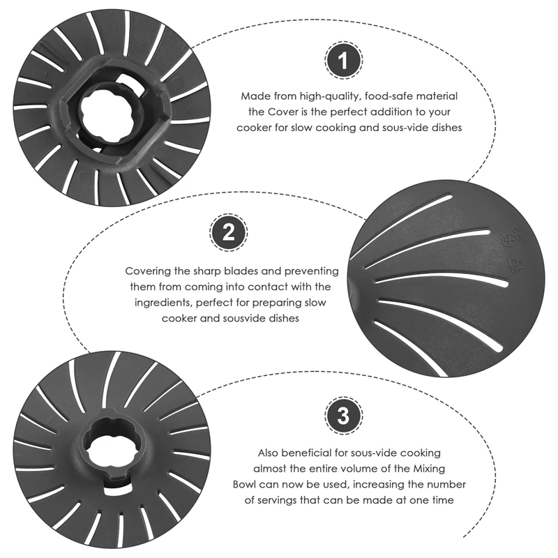 Защитный чехол для лезвия защита пищевого класса аксессуаров Thermomix TM5/TM6