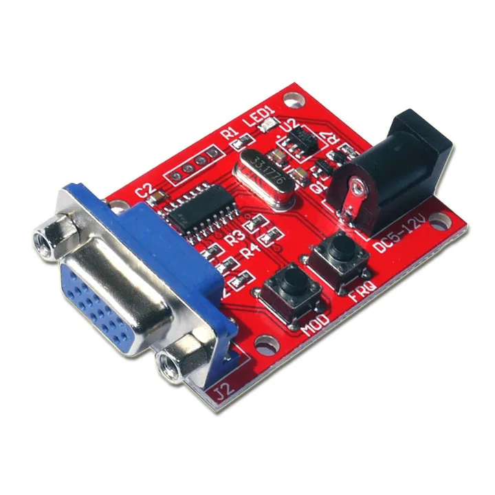 

Генератор сигналов VGA цветная полоса