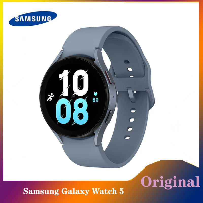

2022 Samsung Galaxy Watch 5 Smartwatch Sapphire Glass Display Blood Pressure Measurement ECG Fitness Watch For Galaxy S23 Ultra
