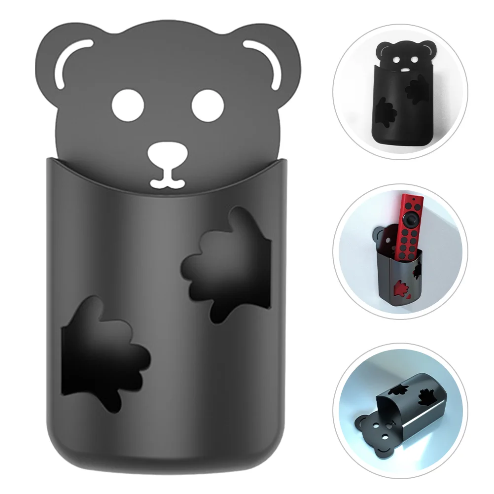 

Closet Adhesive Controller Storage Holder Remote Wall Mounted Container Pen Hanging Case