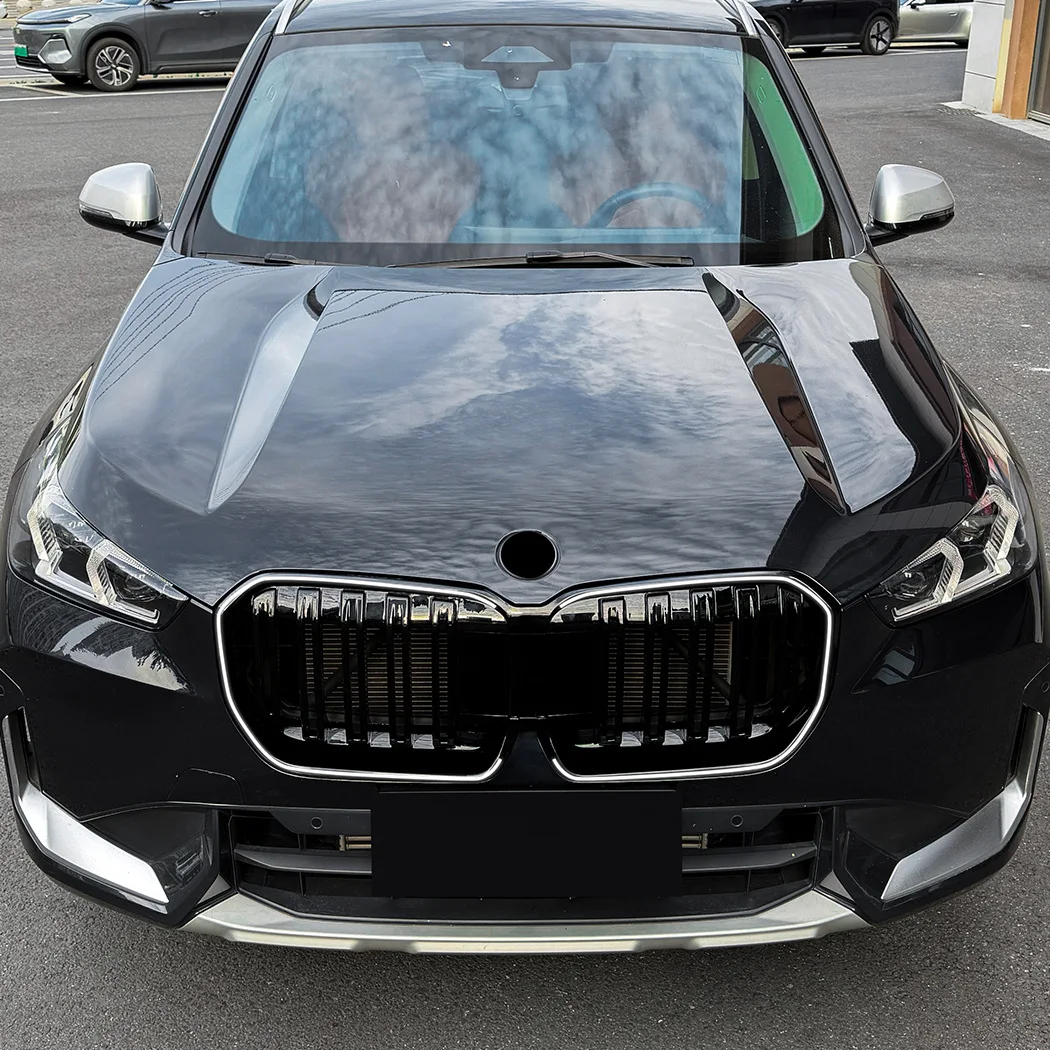 Фото Подходит для BMW X1 iX1 U11 2023+ (однолинейная/двухлинейная) светодиодная светящаяся решетка радиатора с подсветкой, модификация воздухозаборника. №3