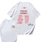 Летняя уличная одежда, мужская футболка с принтом Трэвиса Скотта кактуса Джека, футболка с ручной росписью, Модная хлопковая футболка для мужчин