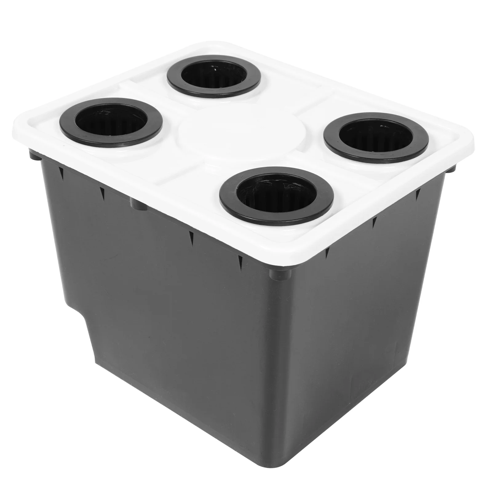 

Self Watering Container Air Plants Glass Propagation Station Water Level Flower Pot Hydroponic Net Cup Vegetable Tray