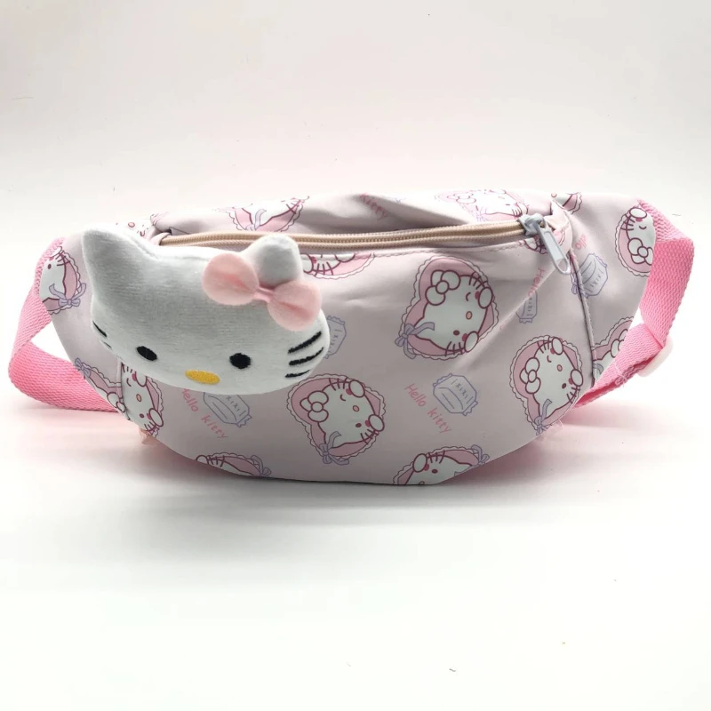 

Kawaii Sanrio Anime Pompompurin Hello Kitty Pochacco Cute Cartoon Messenger Bag Sweet Lovely Chest Bag Girly Heart