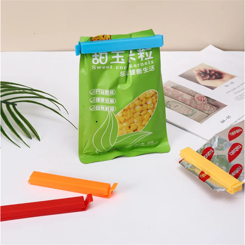 

5/10Pcs 11cm Portable Kitchen Storage Food Snack Seal Sealing Bag Clips Sealer Clamp Plastic Bag Clips Tool Kitchen Accessories