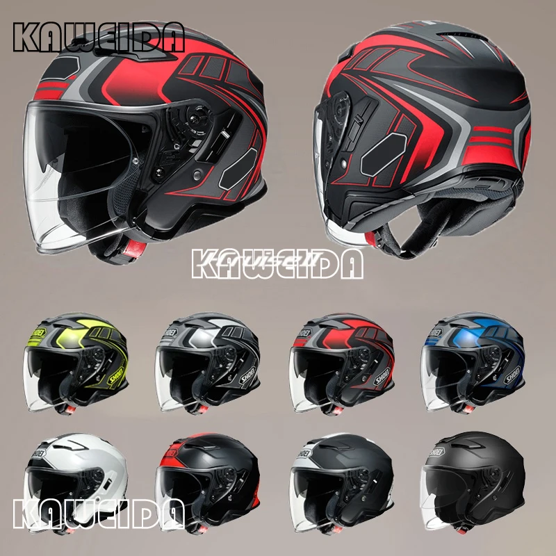 

Open Face J-CRUISE II AGLERO TC-2 JET HELMET Motorcycle Helmet Riding Motocross Racing Motobike Helmet