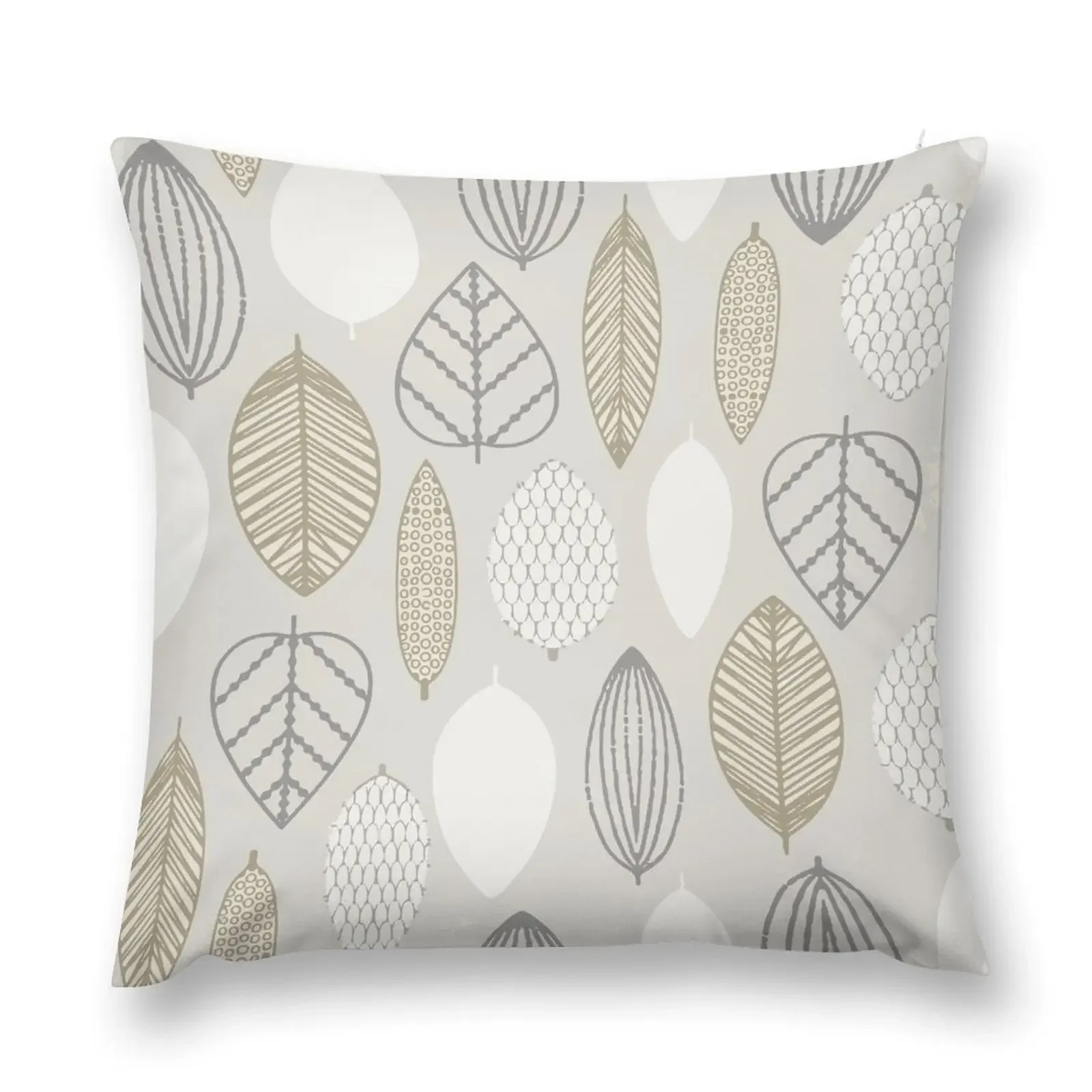 Декоративная подушка Scandi Leaf Party наволочки для подушек наволочка декоративная