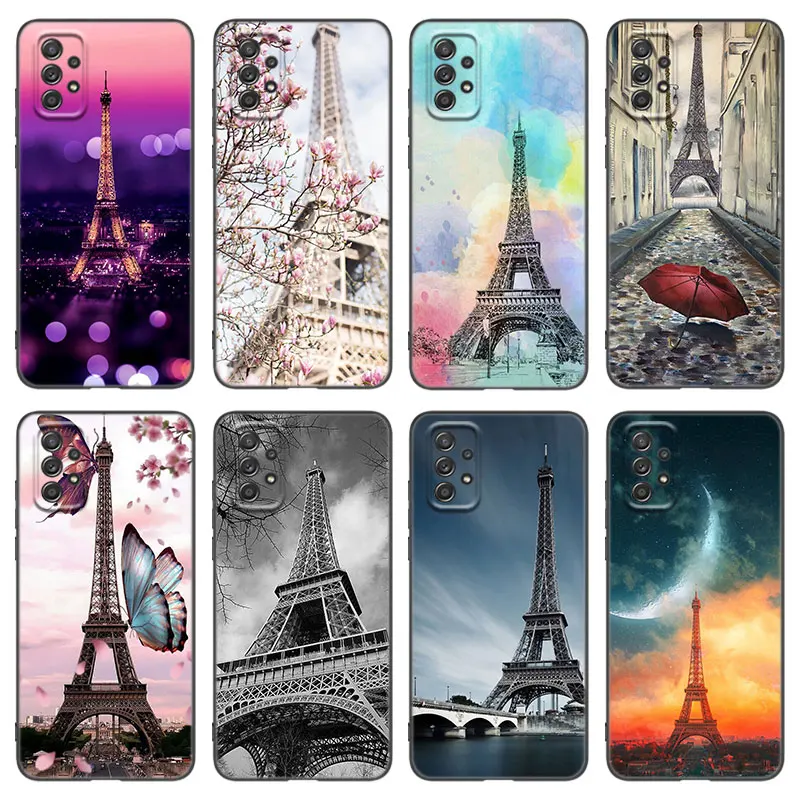 Чехол для телефона с изображением Парижской Эйфелевой башни для Samsung A04, A21, A30, A50, A52 S, A13, A14, A22, A23, A32, A53, A73, коридора A11, A12, A31, A33, A51, A70, A71, A72 Чехол для телефона с изображением Парижской Эйфелевой башни для Samsung A04, A21, A30, A50, A52 S, A13, A14, A22, A23, A32, A53, A73, коридора A11, A12, A31, A33, A51, A70, A71, A72