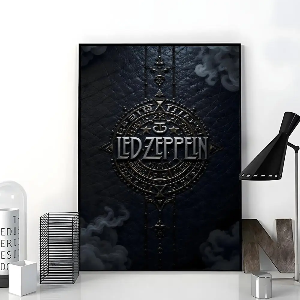 Фото Постер POP Band L-Led Z-Zeppelin, HD-печать на бумаге, для дома, гостиной, спальни, прихожей, бара, кафе, художественное украшение. №4
