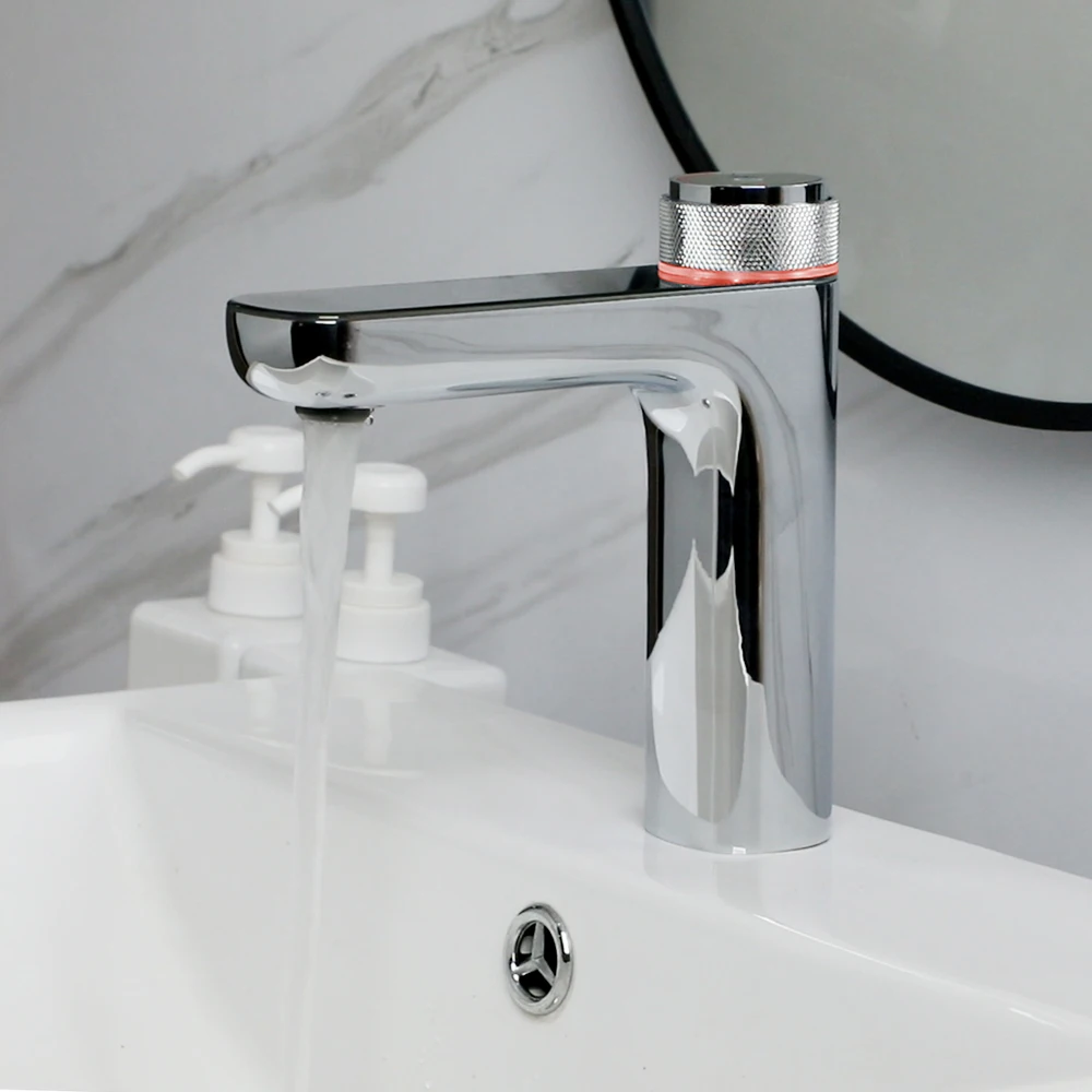 ZAPPO цифровой дисплей смесители температуры смеситель для раковины в ванной