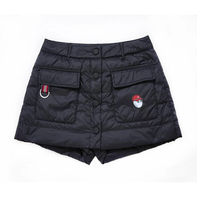 Winter Women Golf Shorts Paris Gates Golf Wear Women Down Cotton Shorts Women's Golf Clothing Fashion Casual Skirts Horse